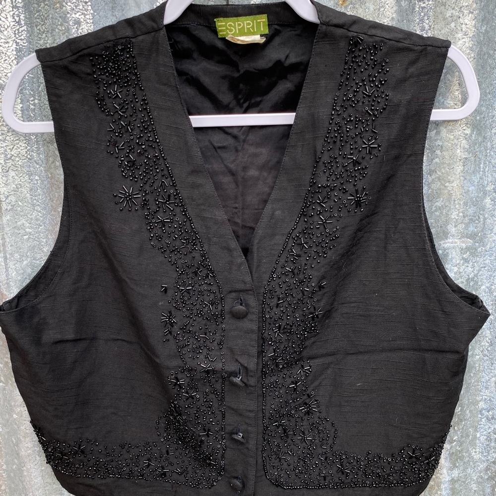 Beaded vest